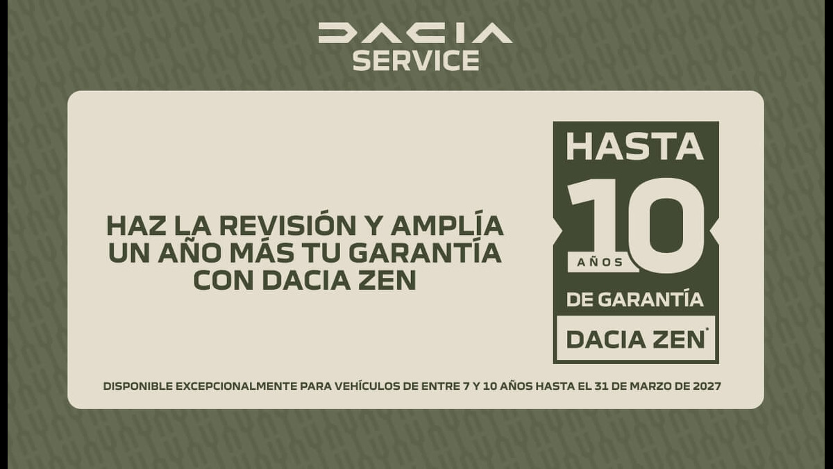 DACIA ZEN 10 AÑOS